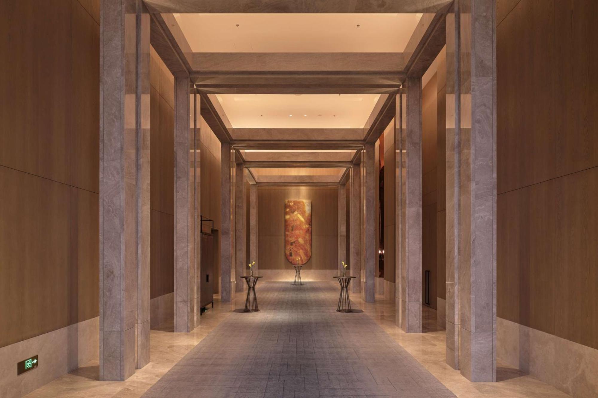 Conrad Shenzhen, The First Art Museum Hotel In Greater Bay Area With The Stunning Bay And Sunset View In The Hotel Terrace Exterior foto