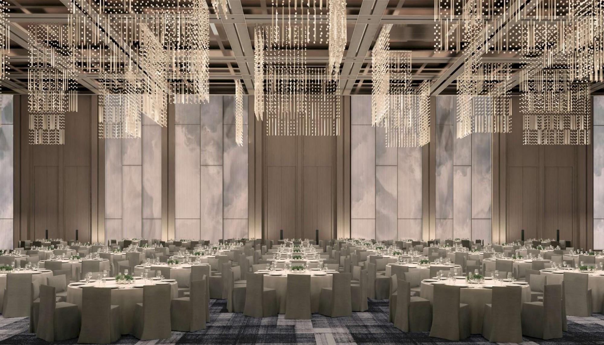 Conrad Shenzhen, The First Art Museum Hotel In Greater Bay Area With The Stunning Bay And Sunset View In The Hotel Terrace Exterior foto