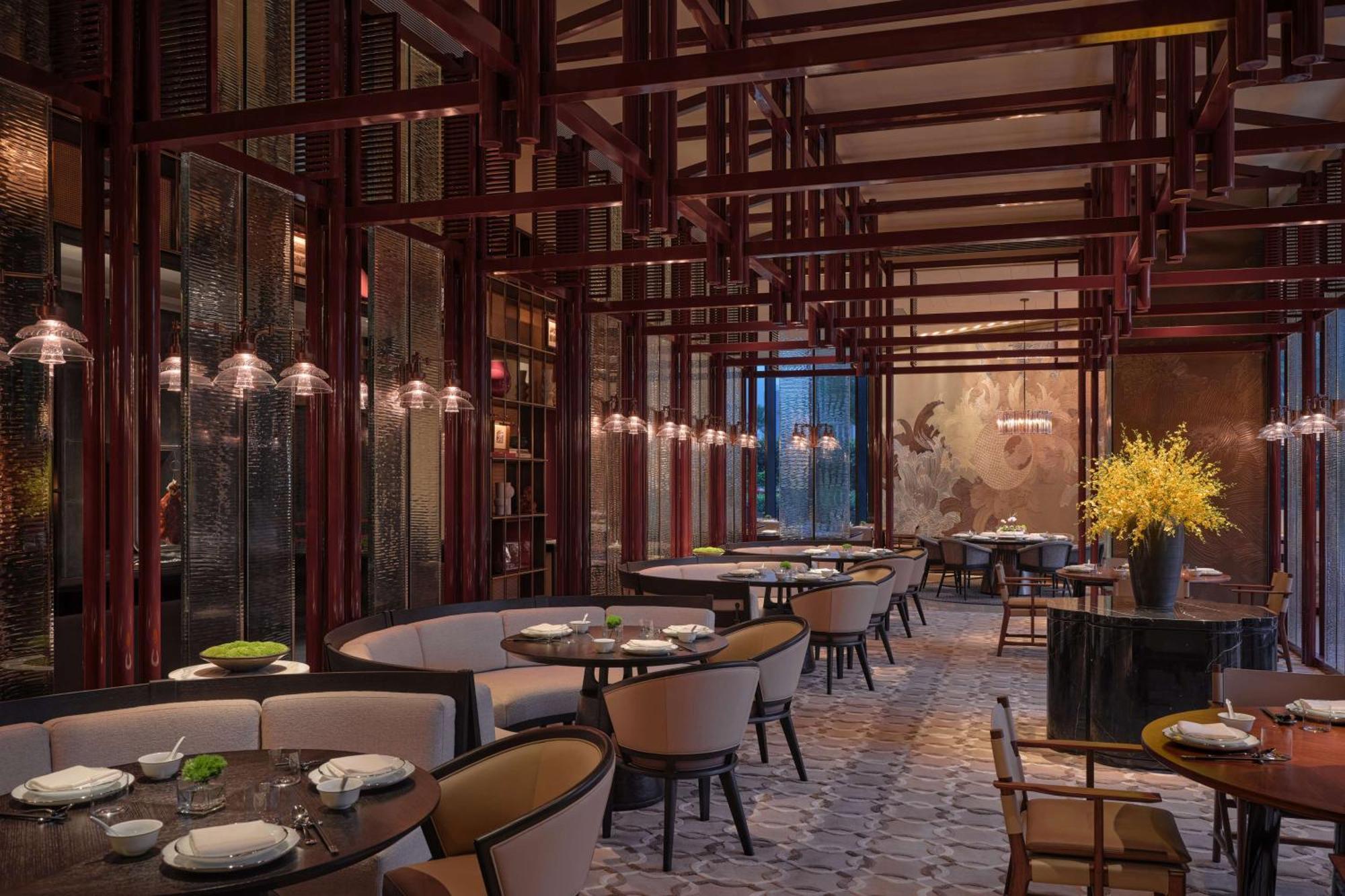 Conrad Shenzhen, The First Art Museum Hotel In Greater Bay Area With The Stunning Bay And Sunset View In The Hotel Terrace Exterior foto